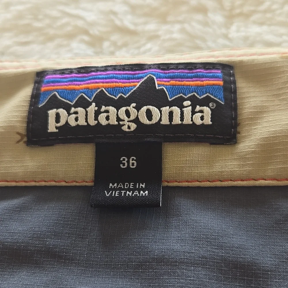 Floral Red Patagonia Swim Shorts - Picture 7 of 12